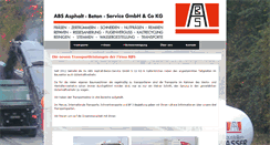 Desktop Screenshot of abs-hh.de